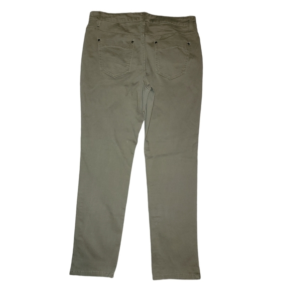 Bandolino size 14 MISSY light brown pants. Style name AMY. Stretchy material - Picture 4 of 11